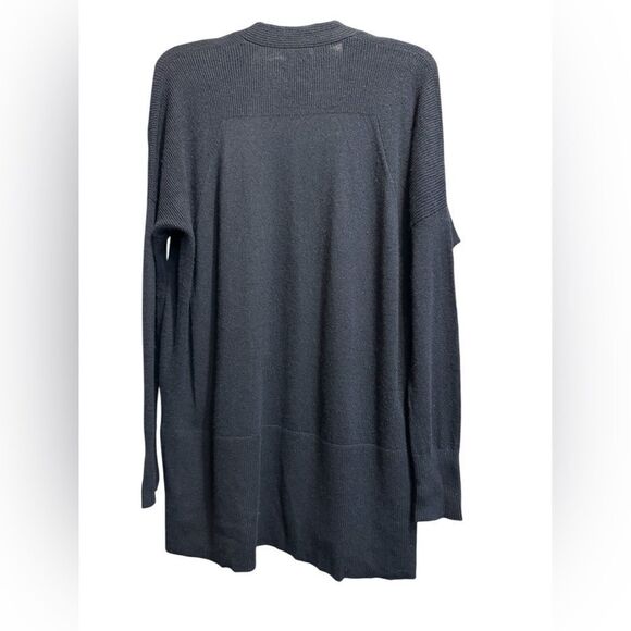 Vince NWT Cashmere Open Cardigan In Black Size M - Picture 9 of 12